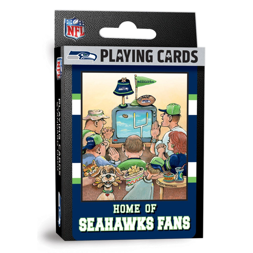 Seattle Seahawks Fan Deck Playing Cards - 54 Card Deck (ONLINE ORDER ONLY)