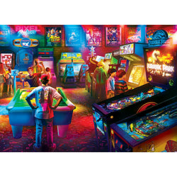 Pop Culture - Pinball Wizard's Lair 1000 Piece Jigsaw Puzzle (ONLINE ORDER ONLY)