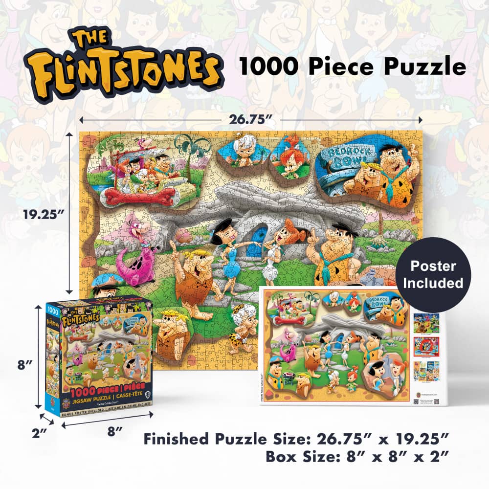 The Flintstones - Yabba Dabba Doo 1000 Piece Jigsaw Puzzle