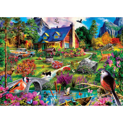 Tranquility - Hillside Cottage 1000 Piece Jigsaw Puzzle (ONLINE ORDER ONLY)