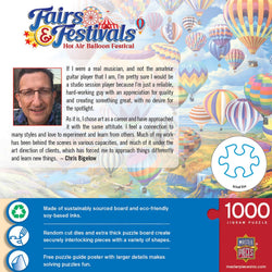 Fairs & Festivals - Hot Air Balloon Festival 1000 Piece Jigsaw Puzzle (ONLINE ORDER ONLY)