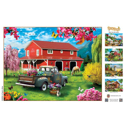 Lazy Days - A Farm's Alive 750 Piece Jigsaw Puzzle (ONLINE ORDER ONLY)