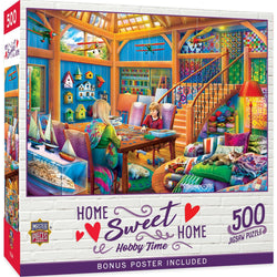 Home Sweet Home - Hobby Time 500 Piece Jigsaw Puzzle (ONLINE ORDER ONLY)