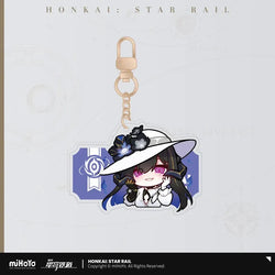 Honkai: Star Rail Pom-Pom Exhibition Series Acrylic Keychain