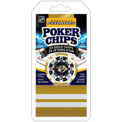 Nashville Predators 20 Piece Poker Chips (ONLINE ORDER ONLY)