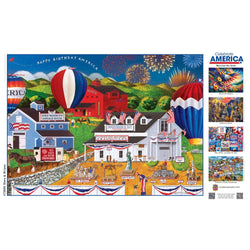 Celebrate America - Stars & Stripes 1000 Piece Jigsaw Puzzle