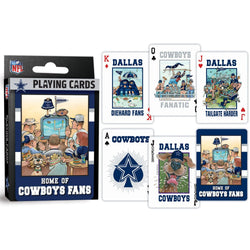 Dallas Cowboys Fan Deck Playing Cards - 54 Card Deck (ONLINE ORDER ONLY)