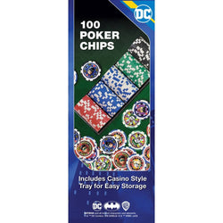 Batman 100 Piece Poker Chips (ONLINE ORDER ONLY)
