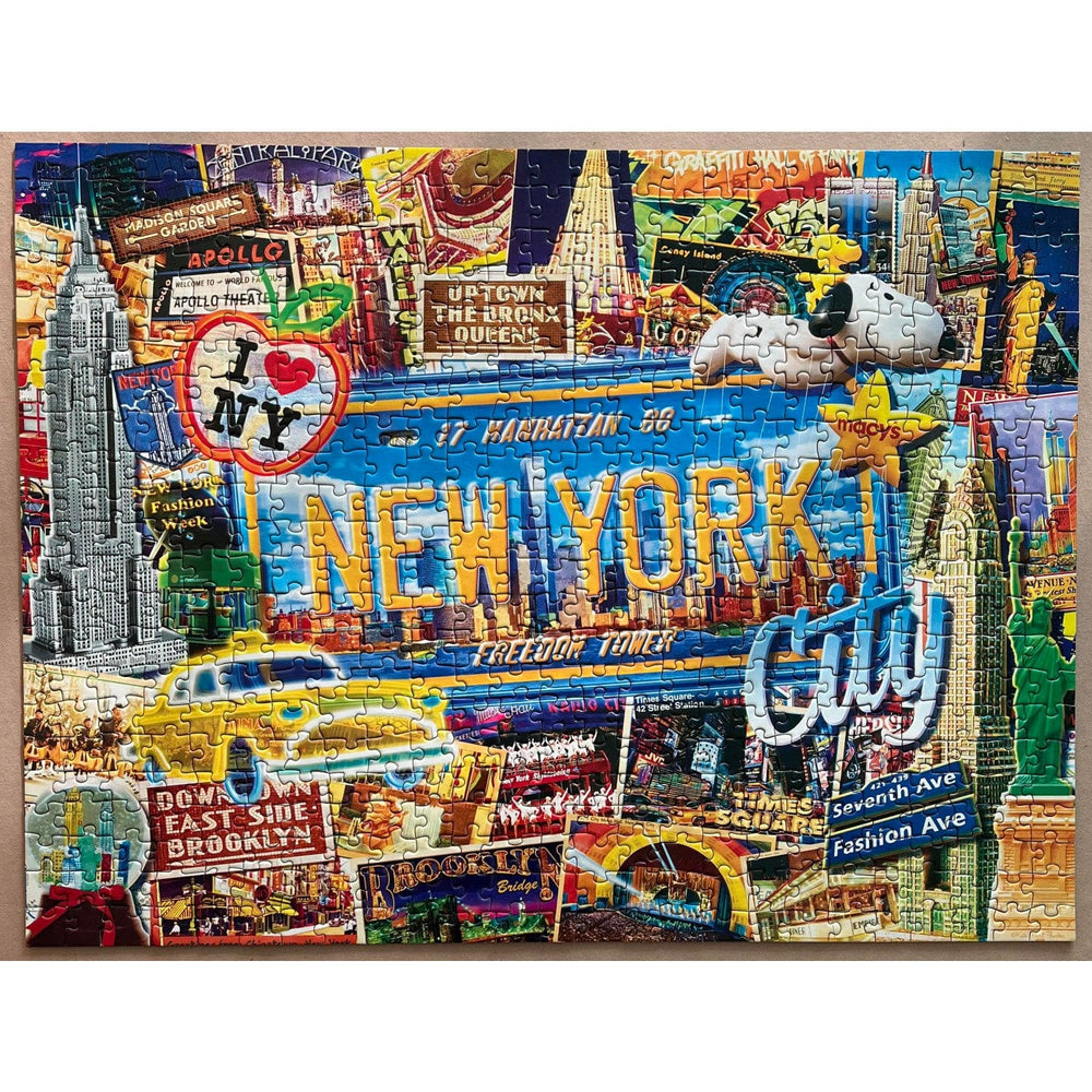 Greetings From New York - 550 Piece Jigsaw Puzzle (ONLINE ORDER ONLY)