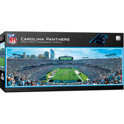 Carolina Panthers - 1000 Piece Panoramic Jigsaw Puzzle (ONLINE ORDER ONLY)