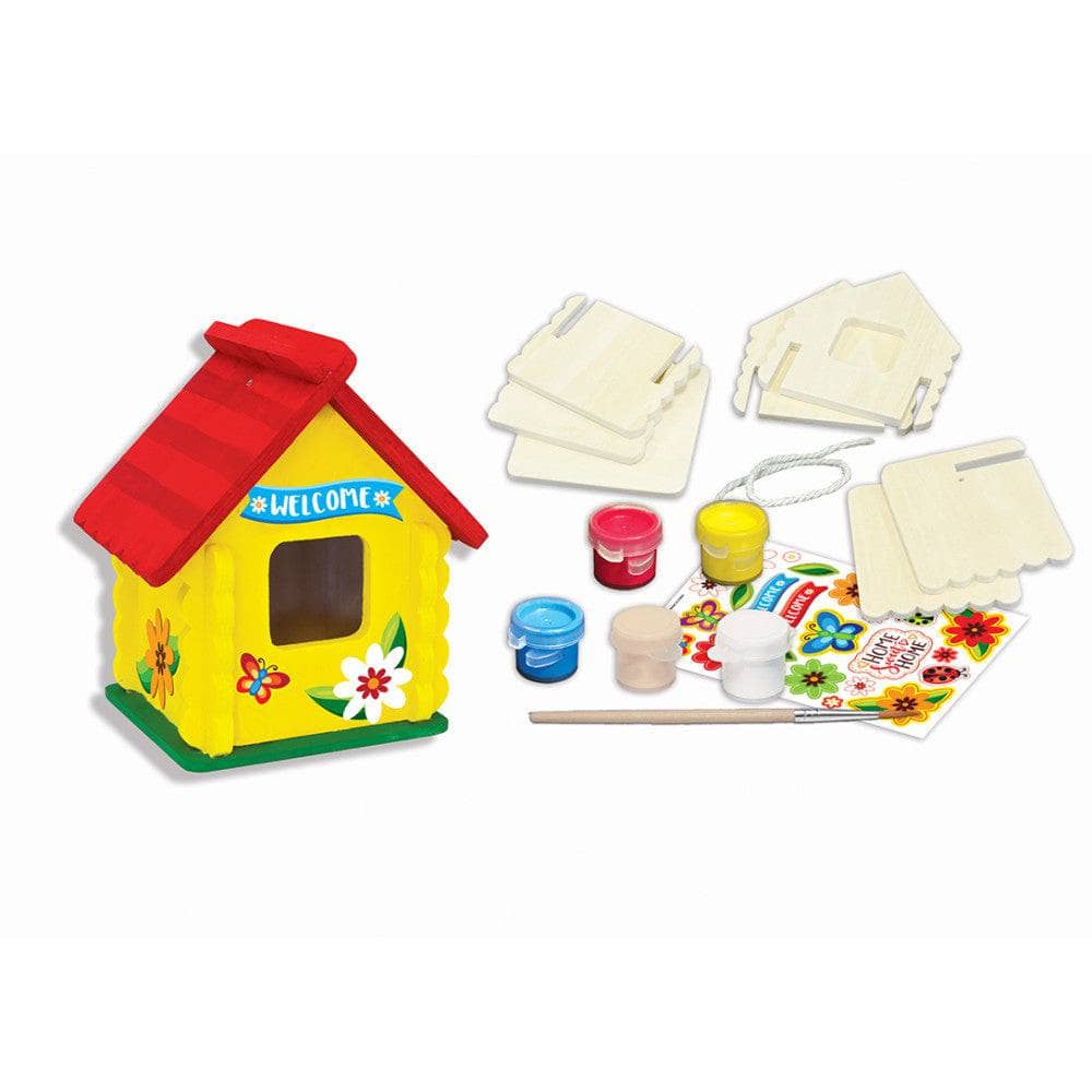 Birdhouse Wood Craft & Paint Kit (ONLINE ORDER ONLY)