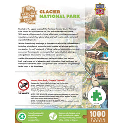 Glacier National Park 1000 Piece Jigsaw Puzzle