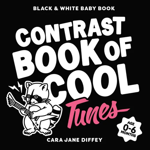 The Contrast Book of Cool Tunes - Board Book (ONLINE ORDER ONLY)