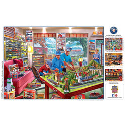 Lionel Trains - The Boy's Playroom 1000 Piece Jigsaw Puzzle (ONLINE ORDER ONLY)