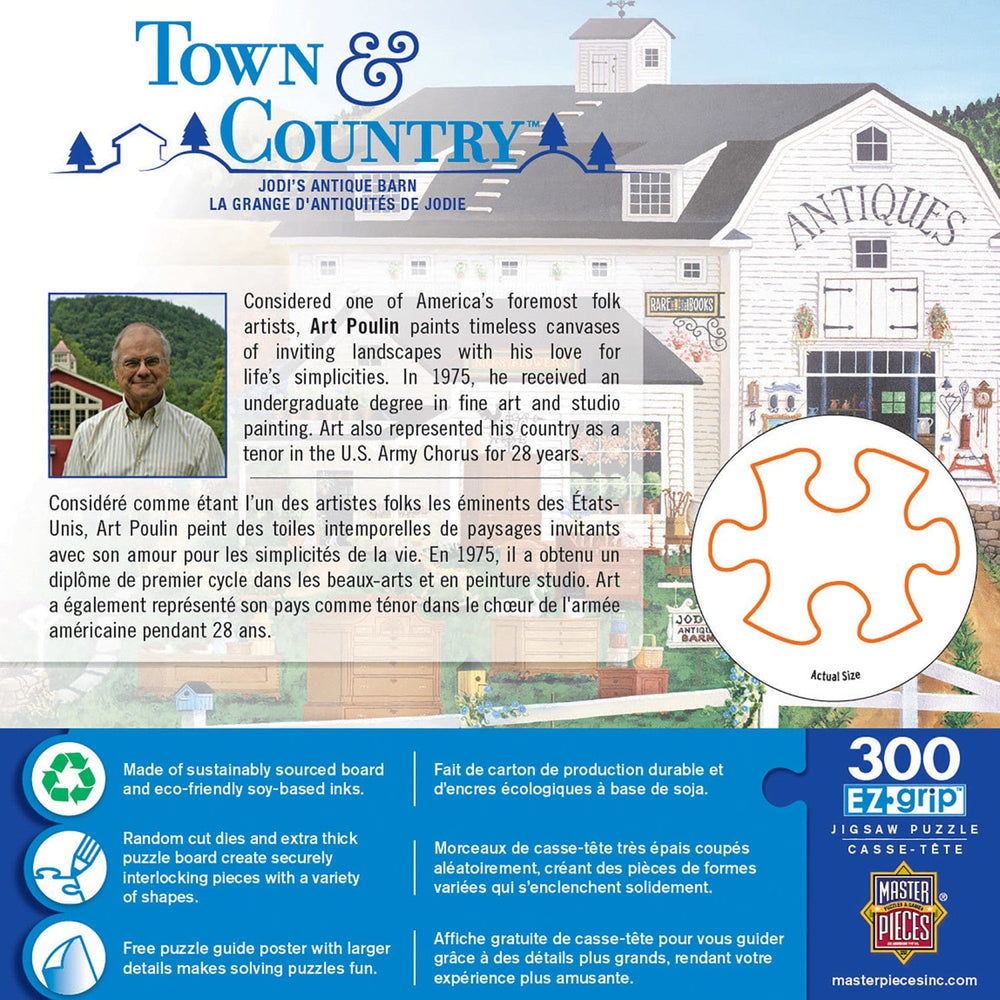 Town & Country - Jodi's Antique Barn 300 Piece EZ Grip Jigsaw Puzzle (ONLINE ORDER ONLY)