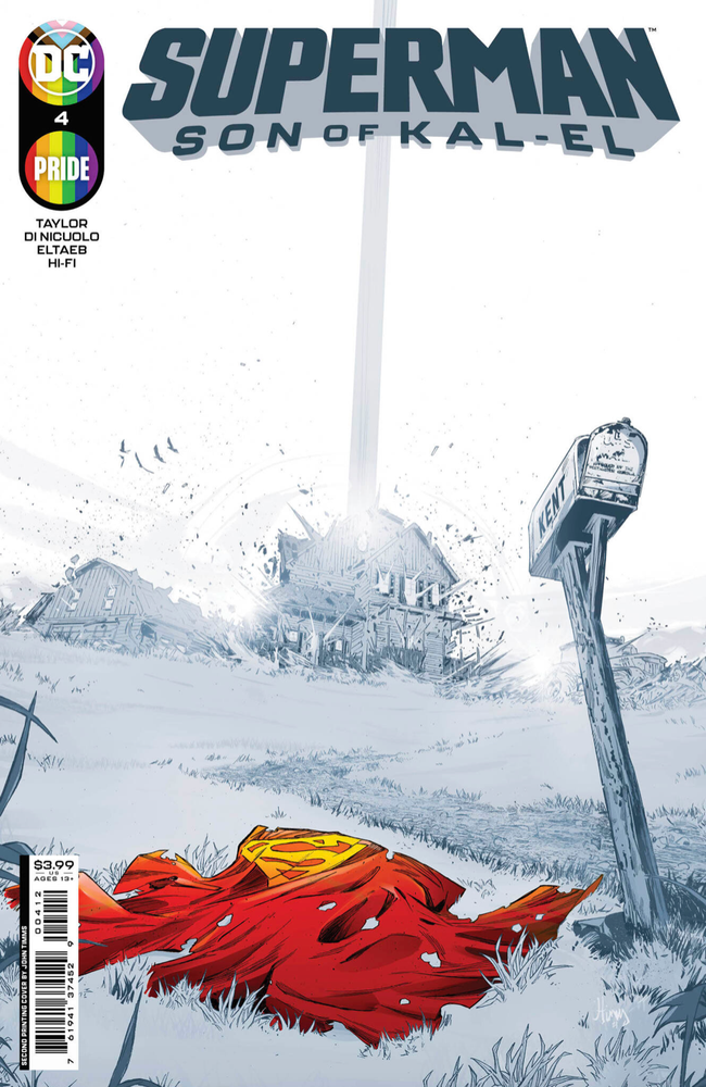 Superman Son Of Kal-El #4 2nd Print John Timms Variant (11/23/2021) Dc (ONLINE ORDER ONLY)