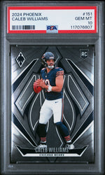 Graded 2024 Panini Phoenix Caleb Williams #151 Rookie RC Football Card PSA 10 Gem Mint (ONLINE ORDER ONLY)