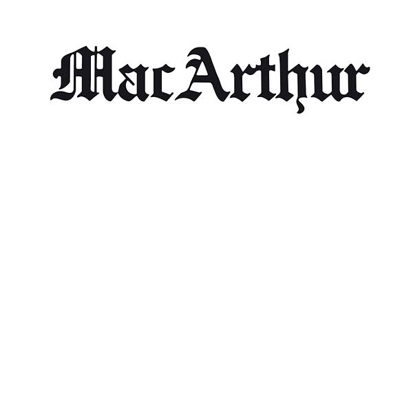 MACARTHUR - MacArthur [Vinyl] (ONLINE ORDER ONLY)