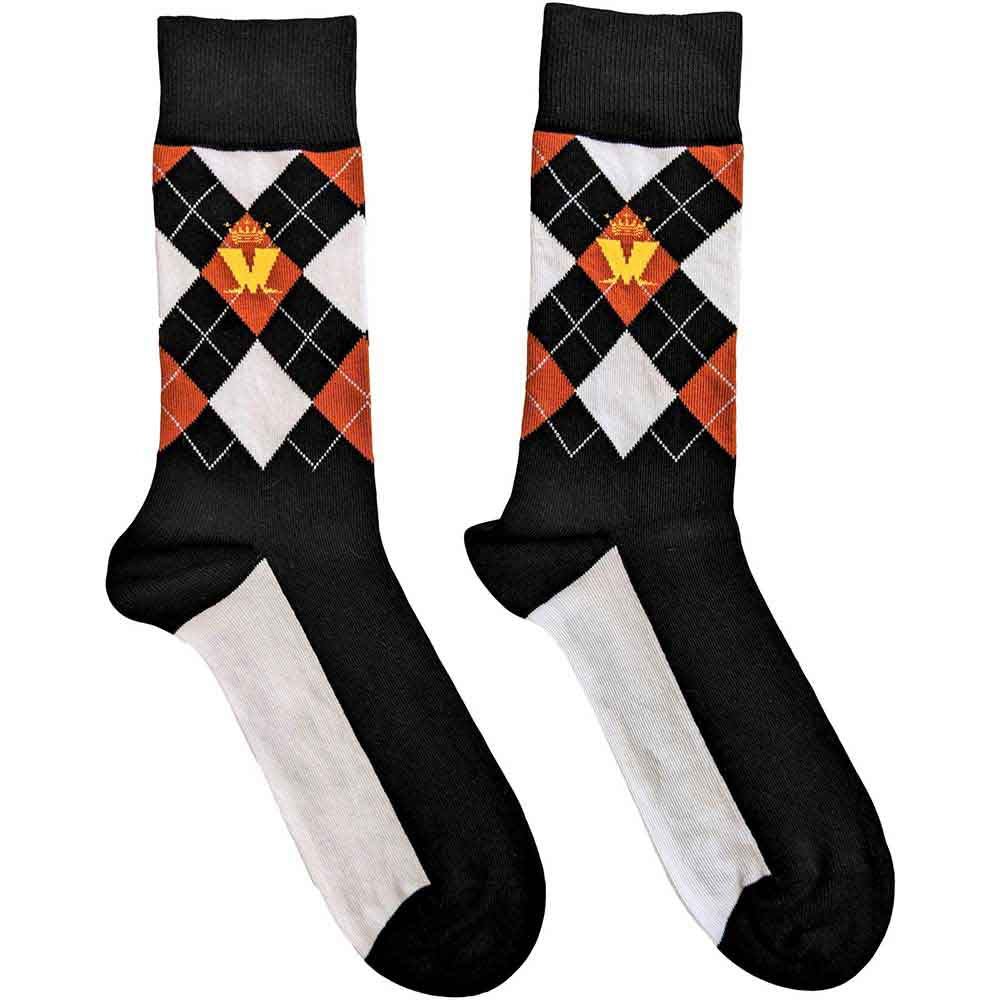 Crown & M Brown Diamond [Socks] (ONLINE ORDER ONLY)