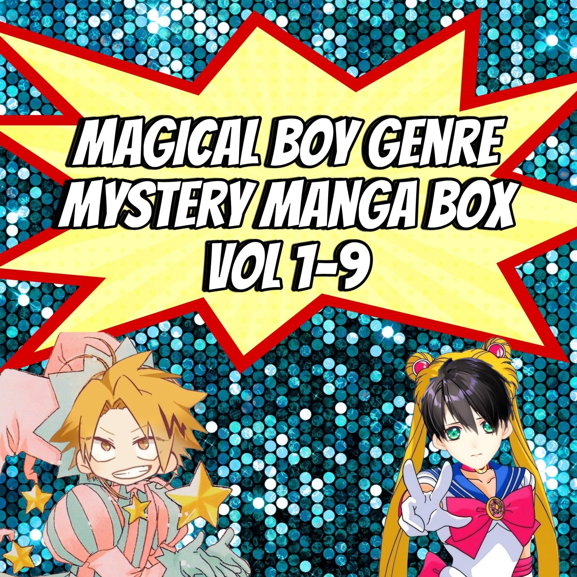 Magical Boy Mystery Manga Box - English Manga (Online Order Only)