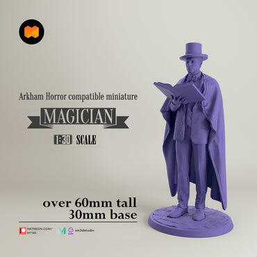 Arkham Compatible Investigator: The Magician (Dexter Drake) (ONLINE ORDER ONLY)