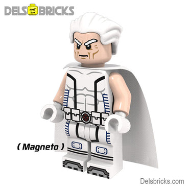 Magneto White Suit X-Men Lego Minifigures Custom Toys (ONLINE ORDER ONLY)