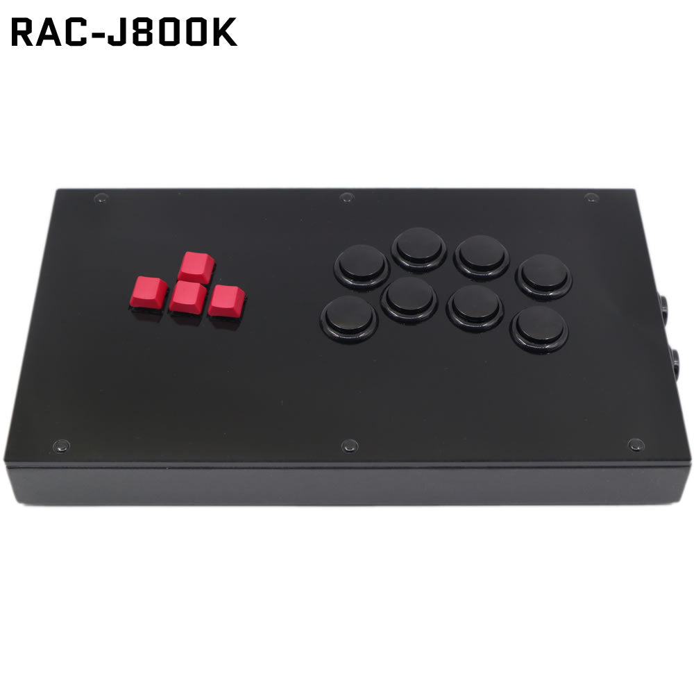 RAC-J800K Leverless Arcade Controller – Mechanical Keyboard All Button Fight Stick for PC/PS5/Xbox/Switch (Online Only)