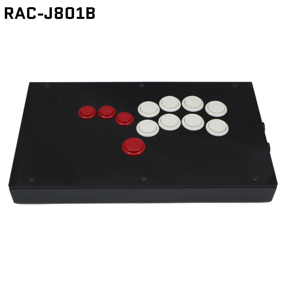 RAC-J801B All Button Leverless Arcade Game Controller for PC/PS/XBOX/SWITCH (Online Only)