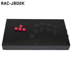 RAC-J802K Keyboard Button Leverless Arcade Game Controller for PC/PS/XBOX/SWITCH (Online Only)