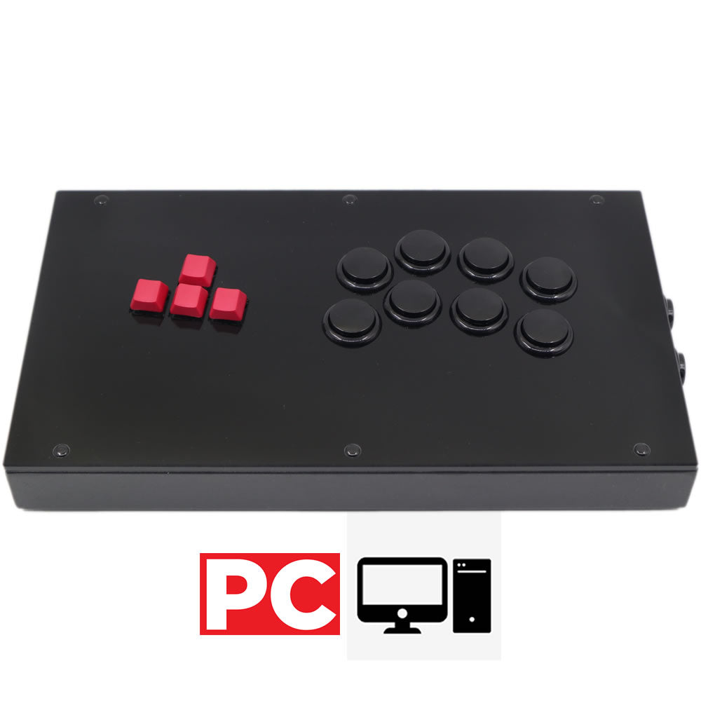 RAC-J800K Leverless Arcade Controller – Mechanical Keyboard All Button Fight Stick for PC/PS5/Xbox/Switch (Online Only)