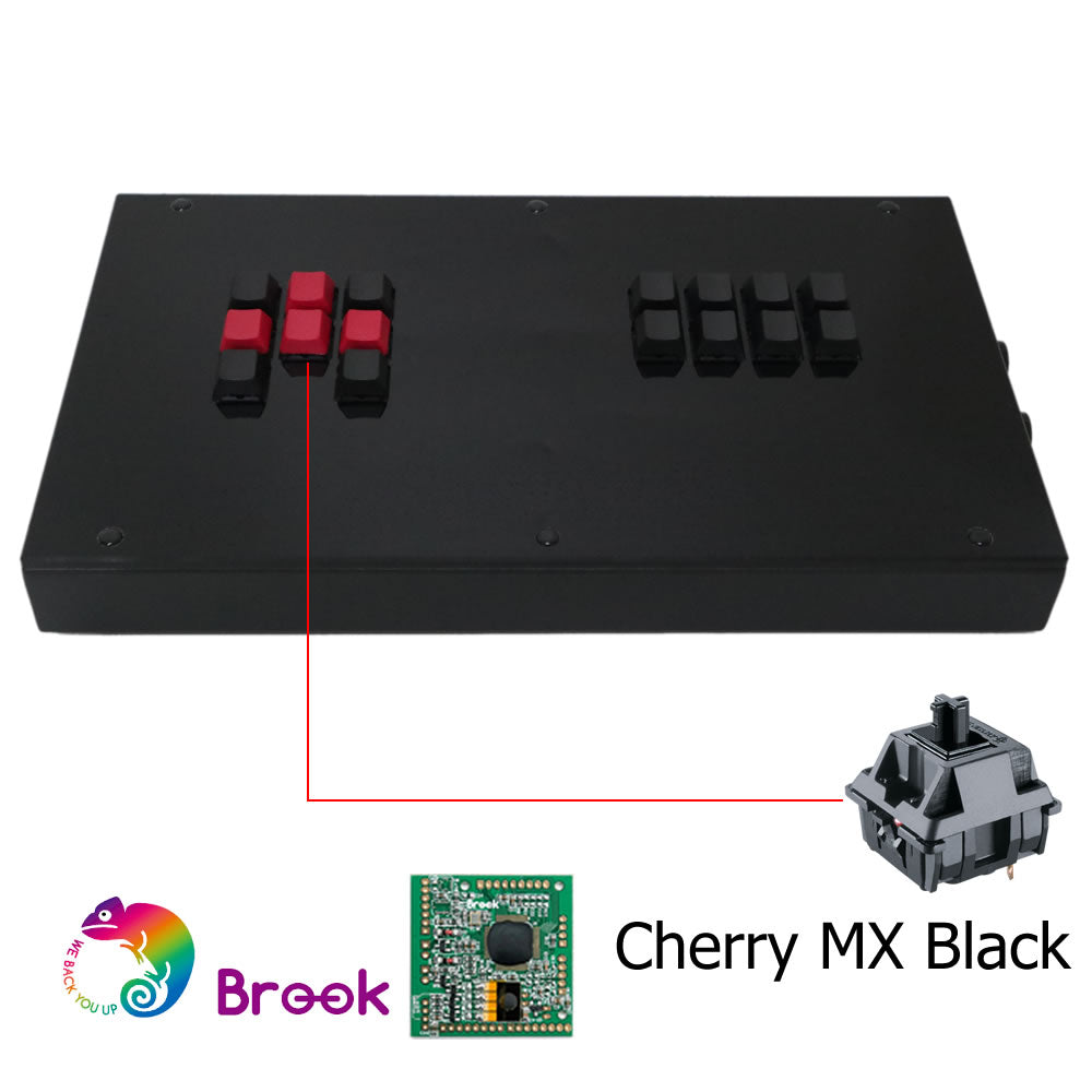 RAC-J800KK-8D 8 Directions Mechanical Keyboard Arcade Joystick WASD Fightstick For PS4/PS3/Xbox/PC (Online Only)
