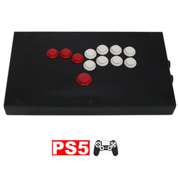 RAC-J800B All Buttons Leverless Arcade Joystick Fight Stick For PS5/PS4/PS3/Xbox/PC (Online Only)