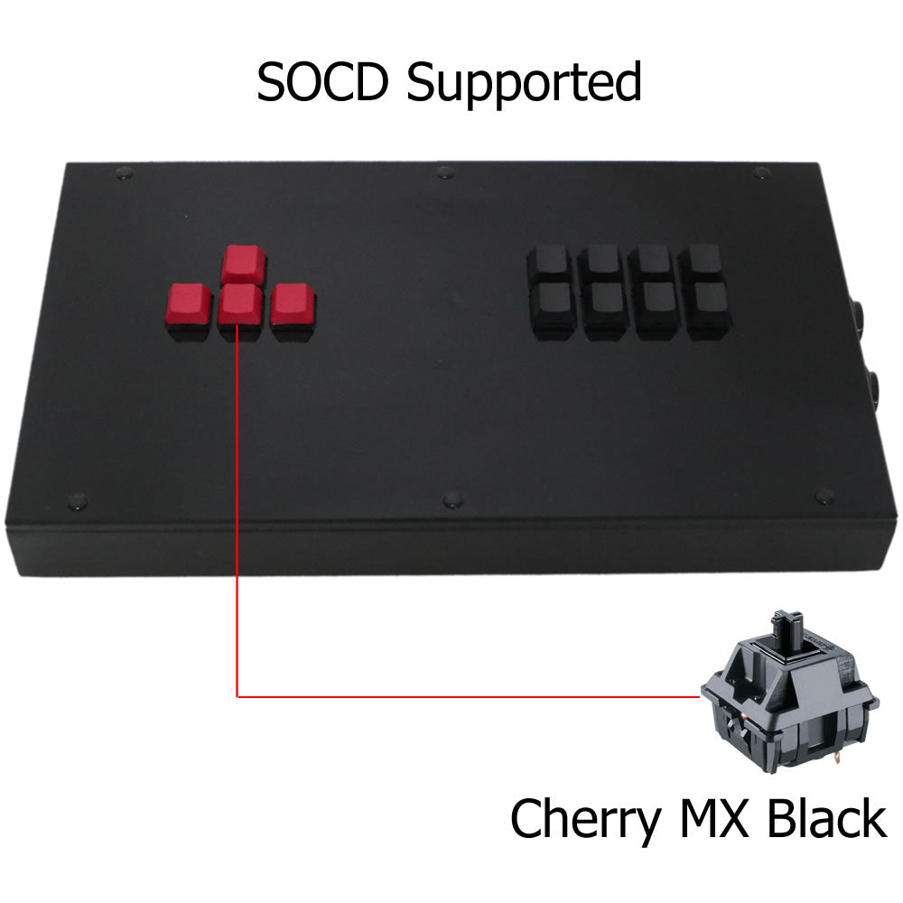 RAC-J800KK Mechanical Keyboard Arcade Game Controller for PC/PS/XBOX/SWITCH (Online Only)