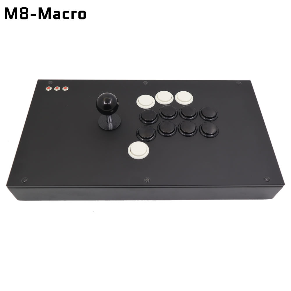FightBox M8-Macro Arcade Game Controller For PC/PS3/SWITCH (Online Only)