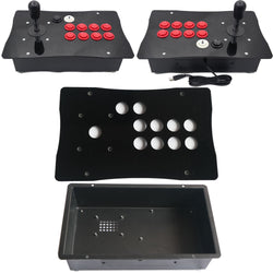 RAC-K500H Heavy Metal Arcade Case & Acrylic Panel for Happ Joystick DIY (Online Only)