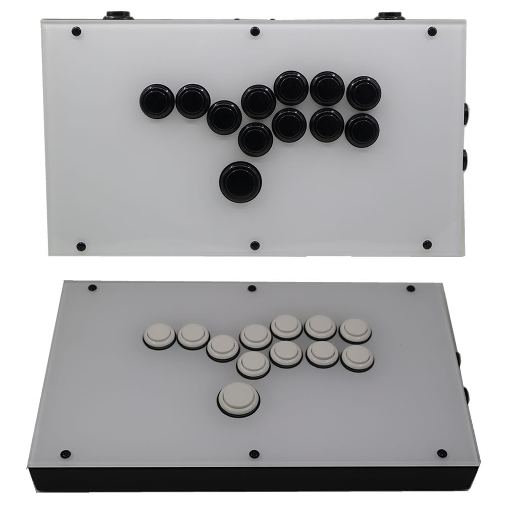 RAC-J800B All Buttons Arcade Joystick Fight Stick For PS4/PS3/Xbox/PC White/Black (Online Only)