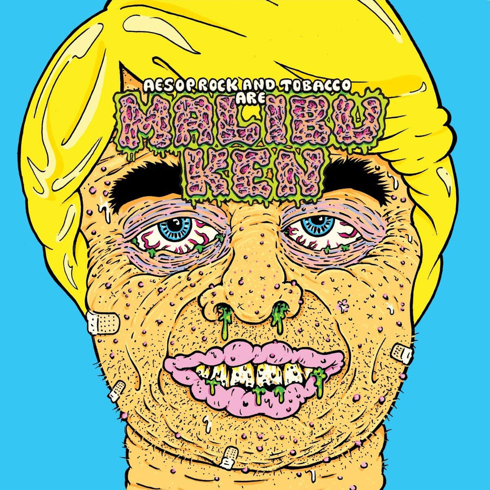 Aesop Rock/ Malibu Ken / Tobacco - Malibu Ken (Custom Blue Colored Vinyl) [Vinyl] (ONLINE ORDER ONLY)