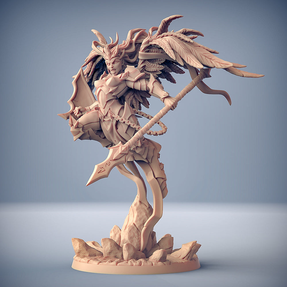 3D Printed Artisan Guild Malkaya the Fallen Epic Bosses 28mm 32mm (Online Only)