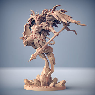 3D Printed Artisan Guild Malkaya the Fallen Epic Bosses 28mm 32mm (Online Only)