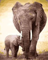 Father and Son Mammoths (ONLINE ORDER ONLY)