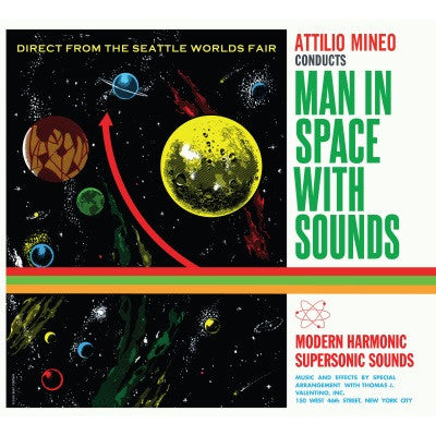 Man In Space With Sounds (Green & Yellow Swirl) [Vinyl]