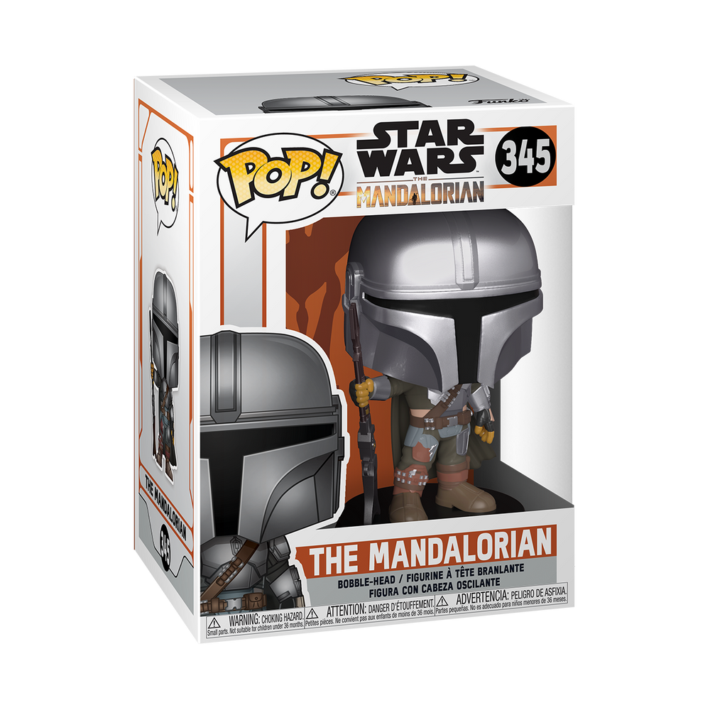 Funko POP! Star Wars: The Mandalorian - The Mandalorian (Final) Vinyl Figure #345 (ONLINE ORDER ONLY)