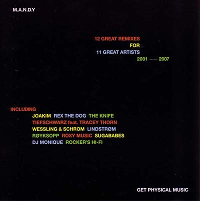 12 Great Remixes For 11 Great Artists 2001-2007 [CD]