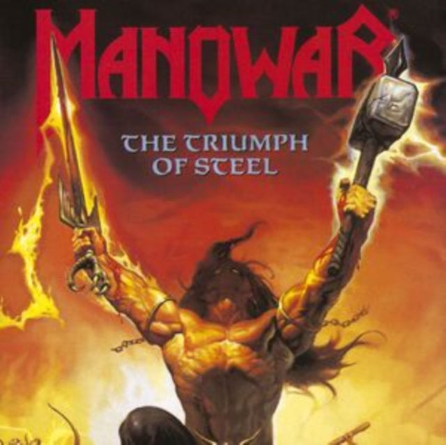 Manowar - The Triumph Of Steel (Limited Edition, Transparent Blue Colored Vinyl) [Import] (2 Lp) [Vinyl] (ONLINE ORDER ONLY)