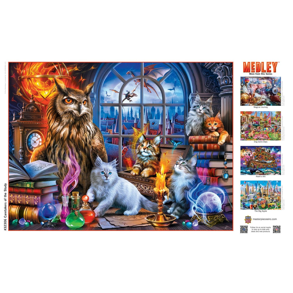 Medley - Caretakers of the Study 300 Piece EZ Grip Jigsaw Puzzle (ONLINE ORDER ONLY)