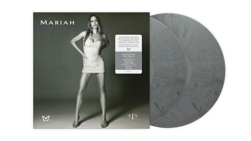 Mariah Carey - #1's (Bonus Tracks, Colored Vinyl, Silver & Black Swirl) (2 Lp's) [Vinyl] (ONLINE ORDER ONLY)