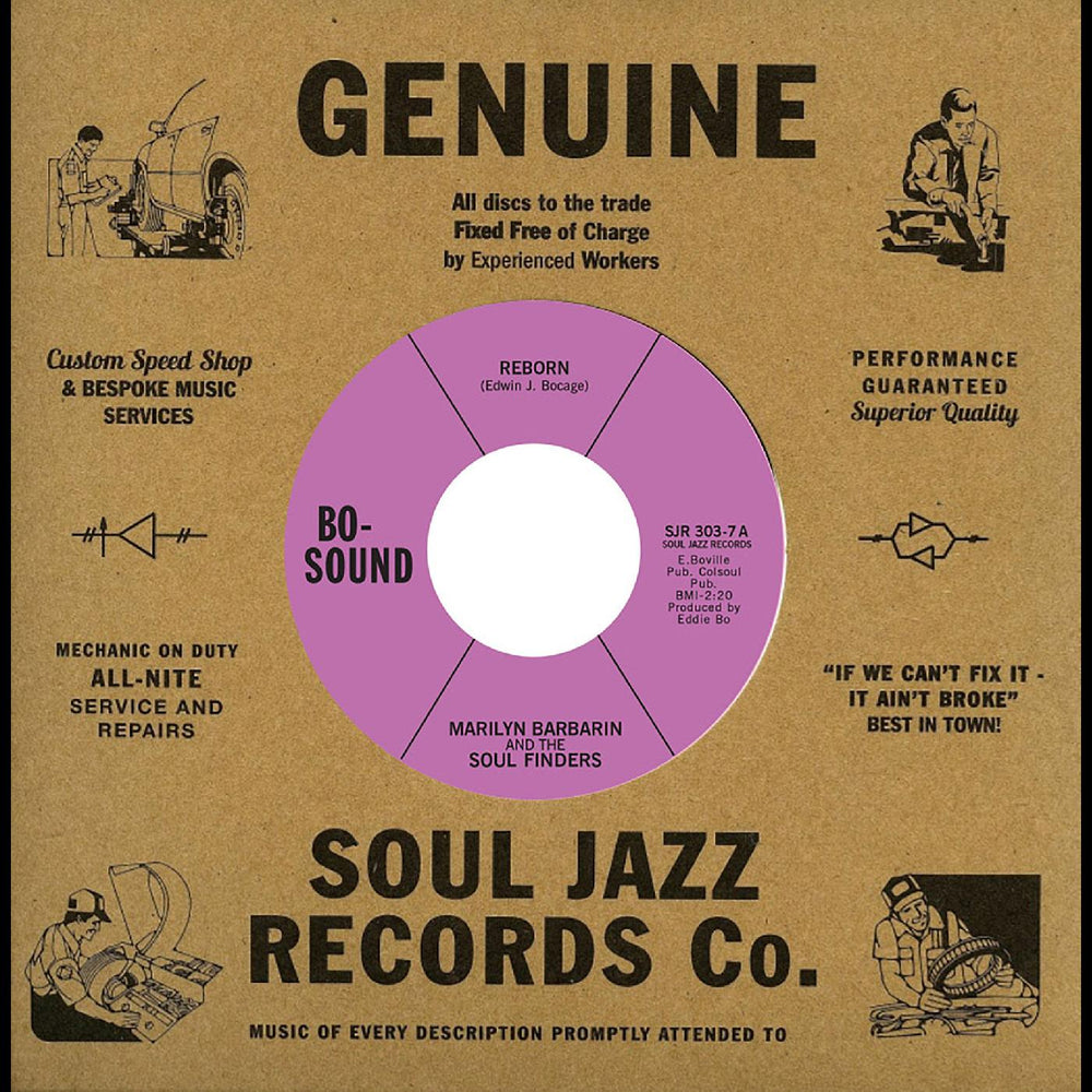 Marilyn & The Soul Finders Barbarin - Reborn / Believe Me [Vinyl] (ONLINE ORDER ONLY)