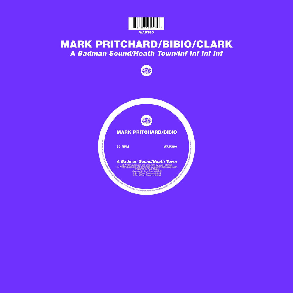 Mark Pritchard / Bibio / Clark - A Badman Sound / Heath Town / Inf Inf Inf Inf [Vinyl]