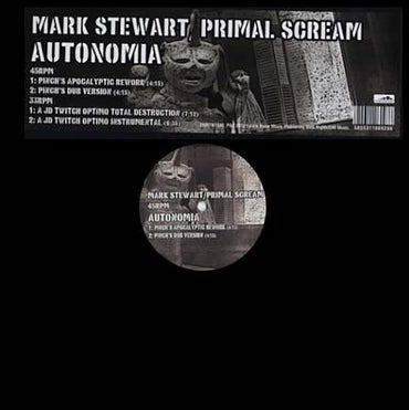 MARK STEWART/PRIMAL SCREAM - Autonomia [Vinyl]