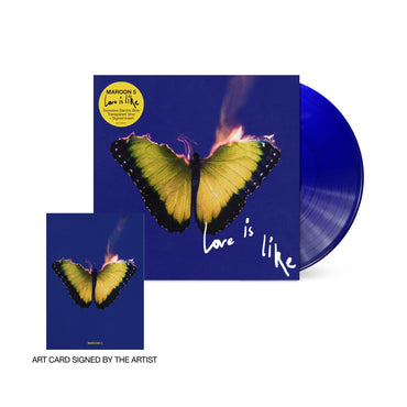 Love Is Like – Limited Edition Transparent Electric Blue Vinyl [Signed Insert] [Vinyl] (ONLINE ORDER ONLY)